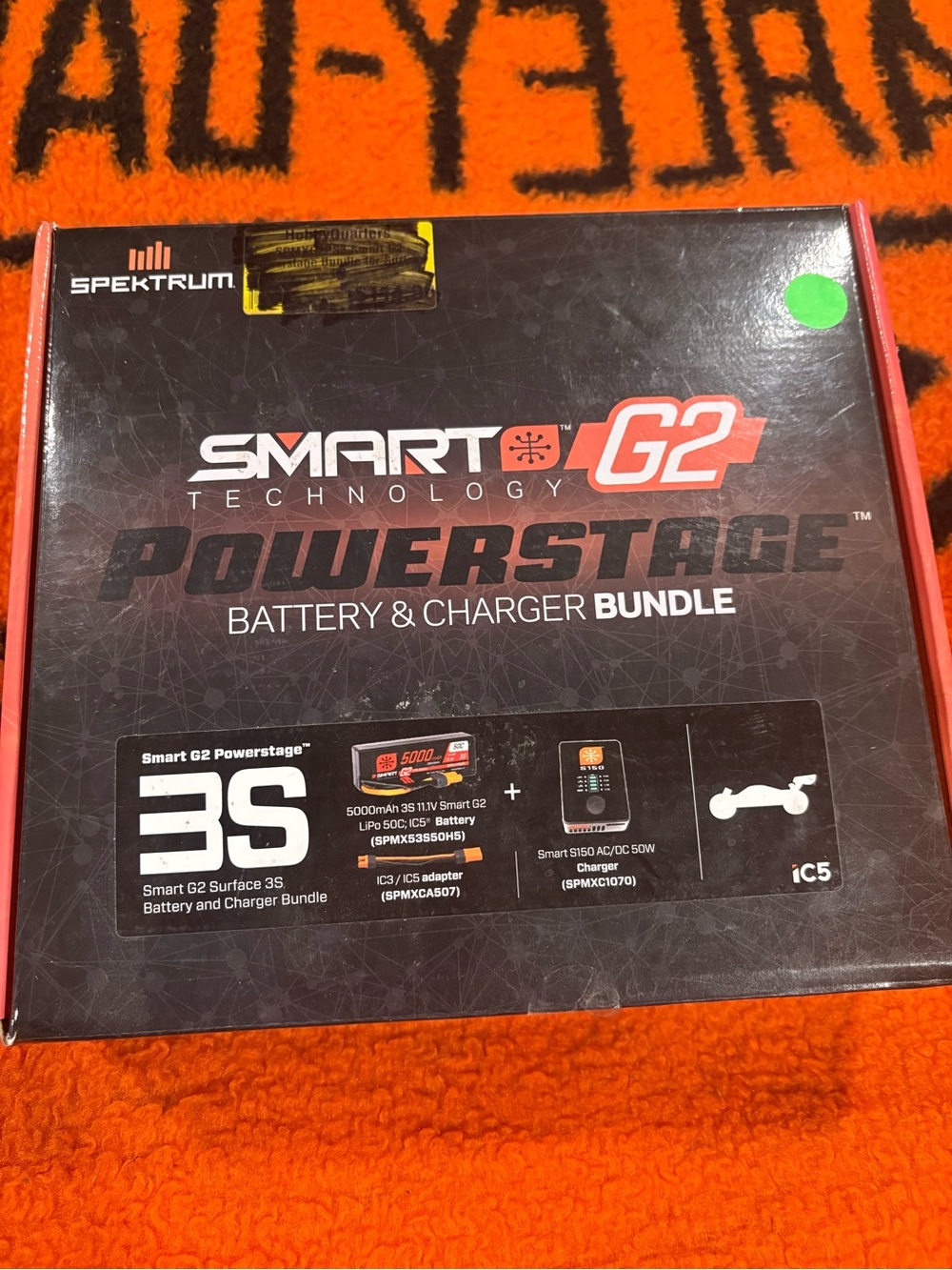 Smart G2 Powerstage 3S Battery & Charger Bundle - Black